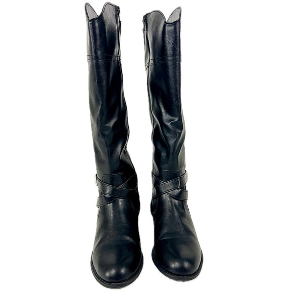 NIB - St. John’s Bay Dempsy Black Riding Boots - Size 8.5 - Picture 4 of 13